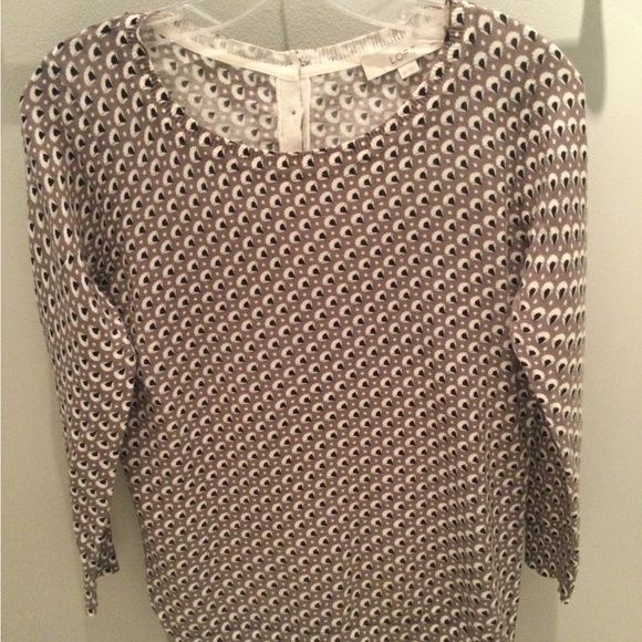 LOFT Lightweight Sweater with 3/4 Sleeves - Picture 4 of 6